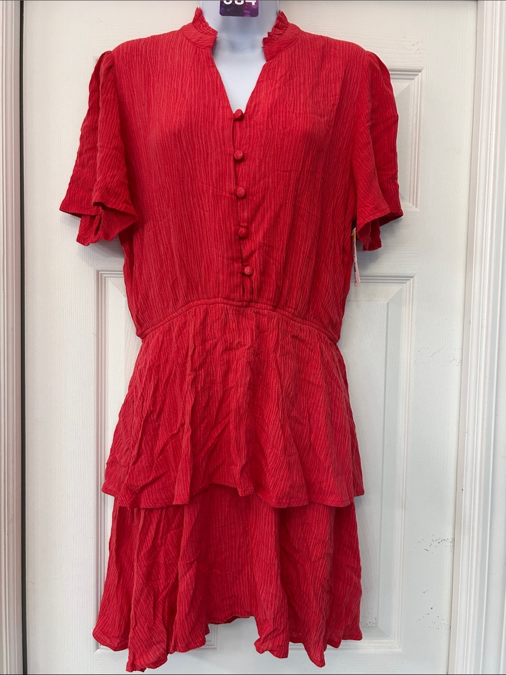 Gibson tiered dress